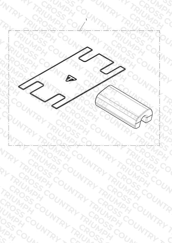 Pad, Handlebar, Kit