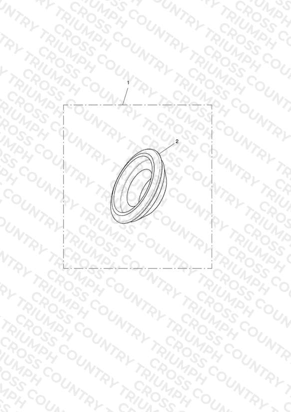 BUNDLE - Conical Spacer, Red, Bundle - All Mkts Except US, CA, BR & IN