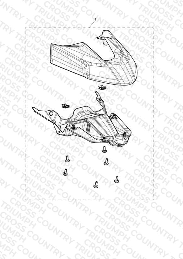 High Front Mudguard Kit