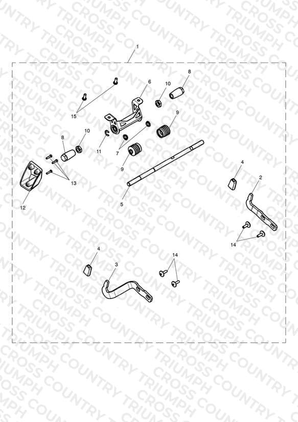 Mounting Kit, Pannier