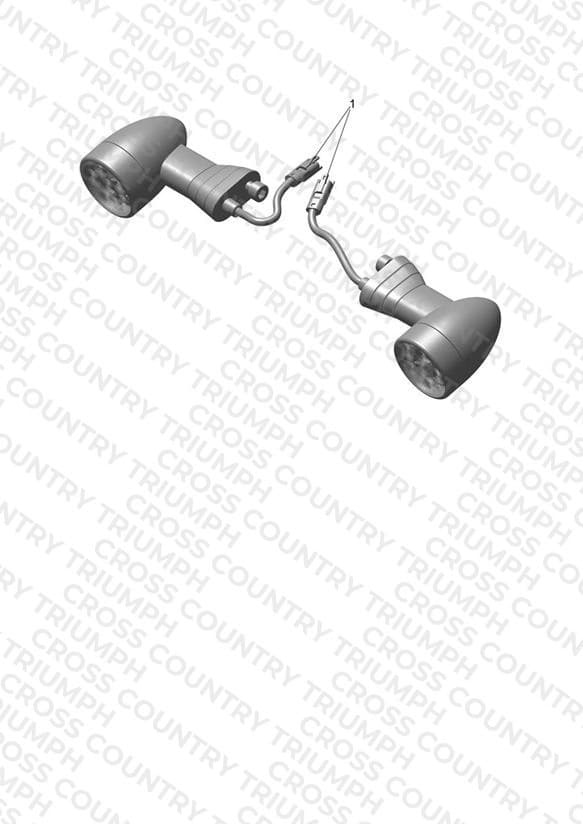 LED Indicator Kit, D40, Short, 60mm