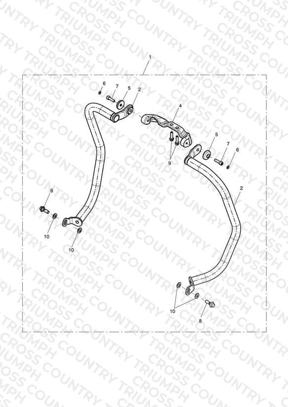 Dresser Bar Kit, Front