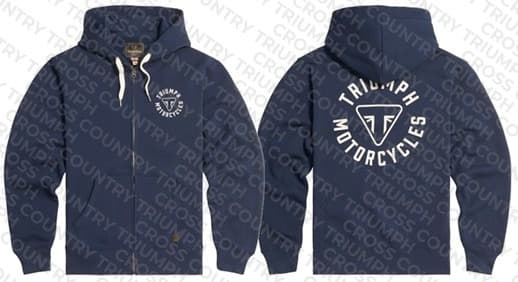 Digby Full Zip Blue