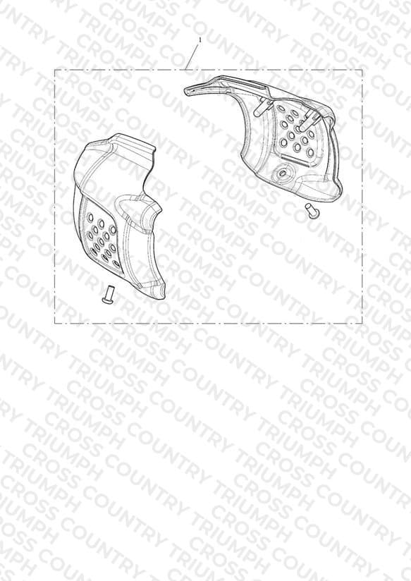 Intake Covers Kit, Black